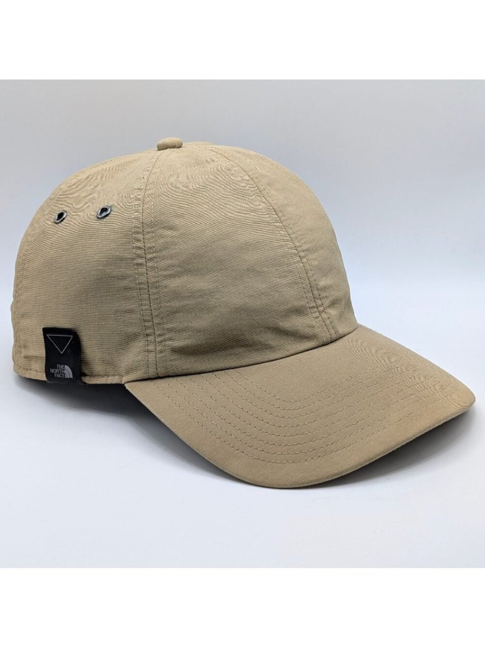 The North Face Hat Cap Tan Khaki Nylon Adjustable Strap Hiking Outdoor Unisex